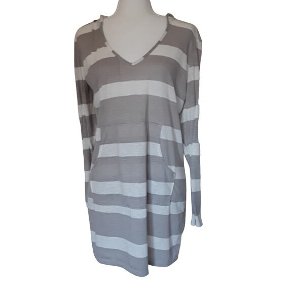 Merona Long Sleeve Hooded Shirt - Picture 1 of 7